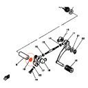 Moteur - joint a levre, joint spi - Selecteur - 12x17x5mm- 931-04120-54