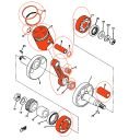 Moteur - Kit, ensemble de piece pour moteur GT80