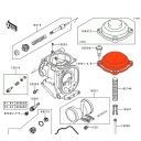 Carburateur - Couvercle - 14041-1100 - ZX9R, ZX7R, ZXR750, ZZR1100, ....