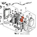 Fusible - relai - 10A - GL1500 .....38370-MN5-003