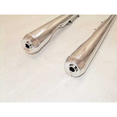 Echappement - Droit + Gauche - CB125 T / CM125 T (CB125T, CM125T)