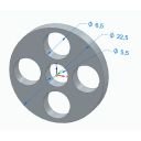 Robinet Essence -joint de robinet - ø 22.50 mm, 3H3-24523-00 - SR250, XJ600, FZ750, XV1000