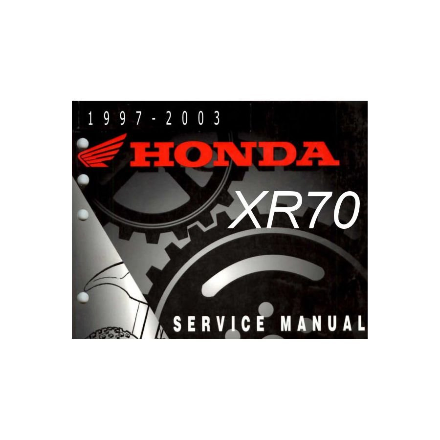 Manuel atelier - Honda XR70 - Version PDF
