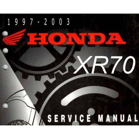 Manuel atelier - Honda XR70 - Version PDF