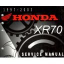 Manuel atelier - Honda XR70 - Version PDF
