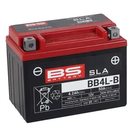 Batterie - 12V - Lithium - BB4L-B SLA