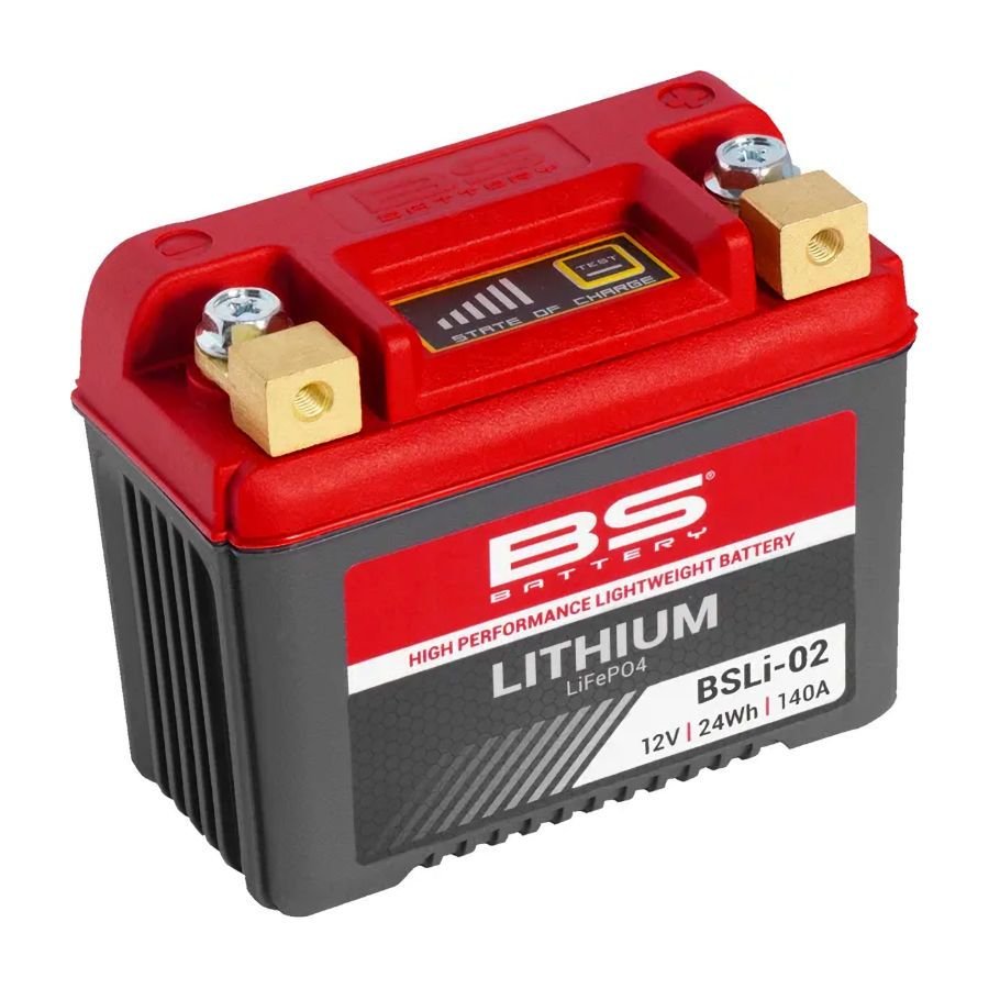 Batterie - 12V - Lithium - BSLI-02 - (YB4L-B)