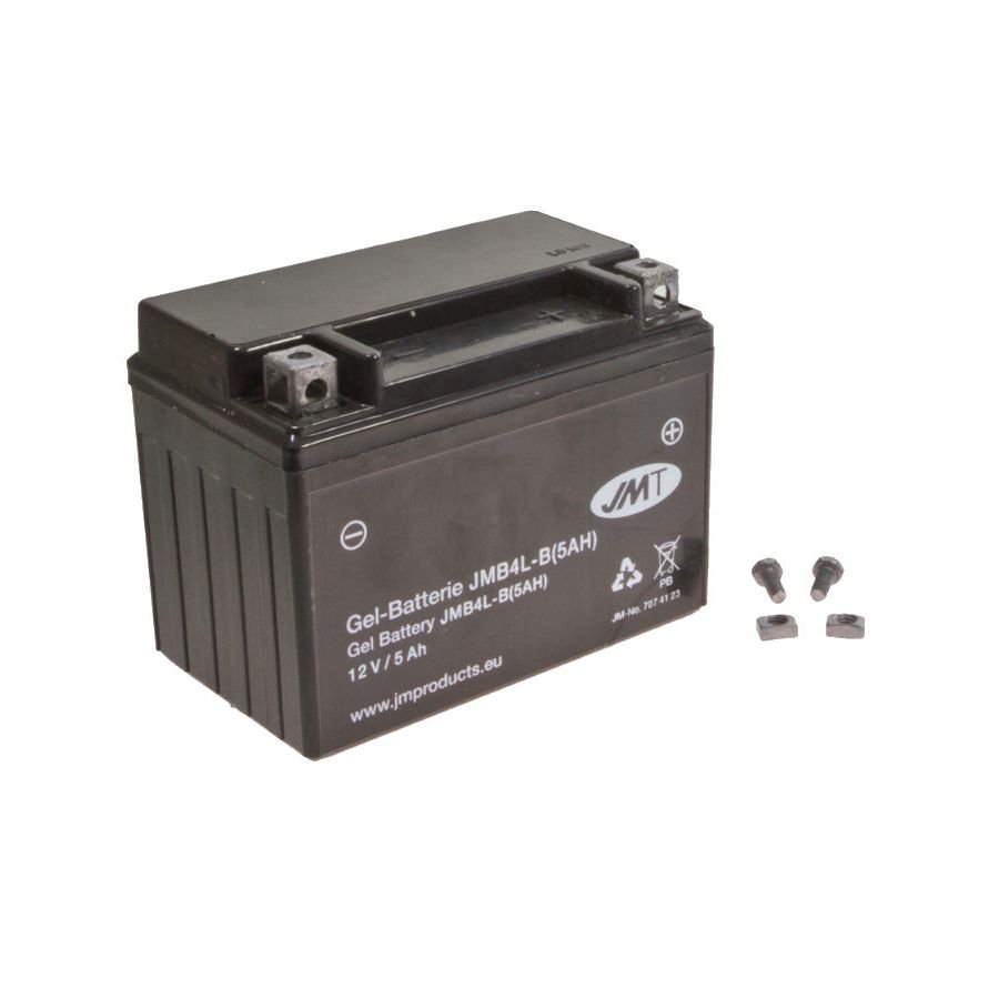Batterie - 12V - Gel - JMT - JMB4L-B (YB4L-B)