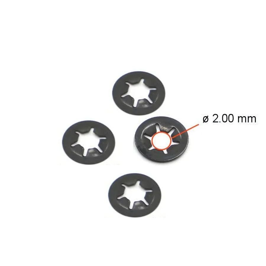 Clips de fixation - ø 2.00mm - (x10) -