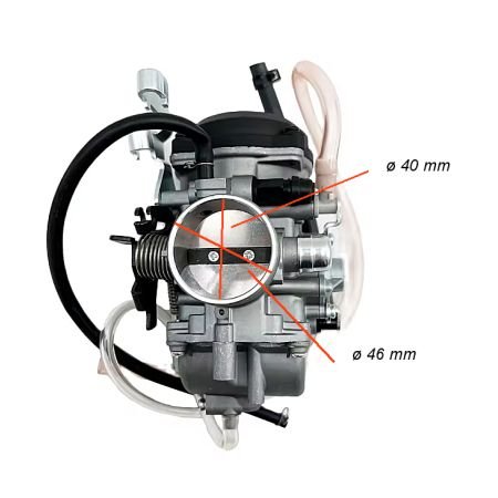 Carburateur - Complet - KLX650 - (LX650C) - 1993-1995 -