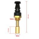 Carburateur - Mikuni - mecanisme de starter - M10 x1.00 - Lg 13mm