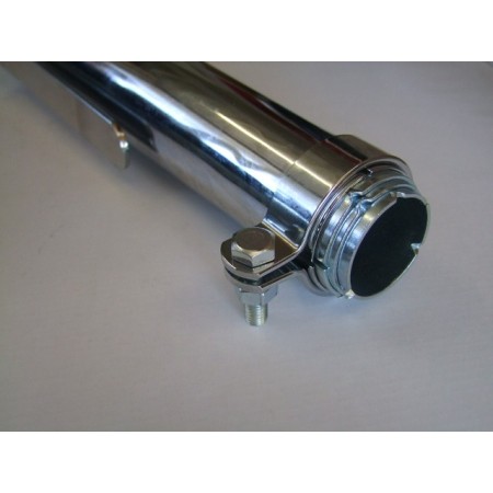 Service Moto Pieces|Echappement - Silencieux - Megaphone - Chrome - long 47cm|Silencieux universel|89,00 €