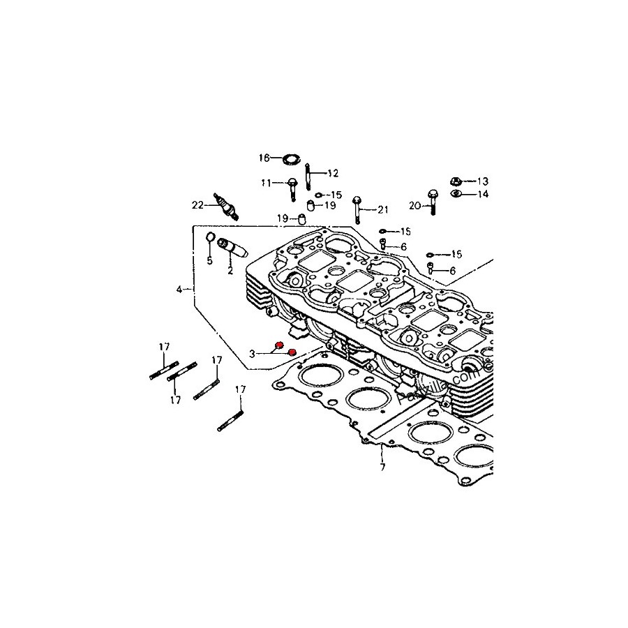 Service Moto Pieces|Moteur - Joint a levre - spi - GPZ1100|Joint - Carter|48,56 €