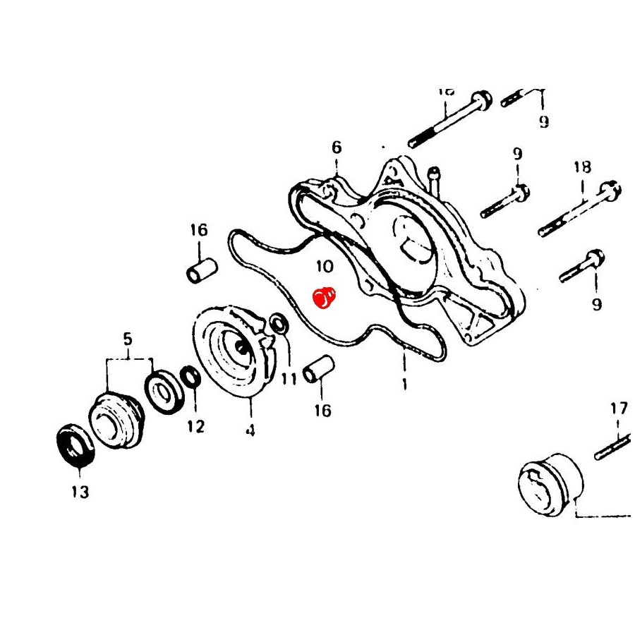 Service Moto Pieces|Transmission - cardan - Joint torique 62.50 x4.00mm|Joint Torique|3,90 €