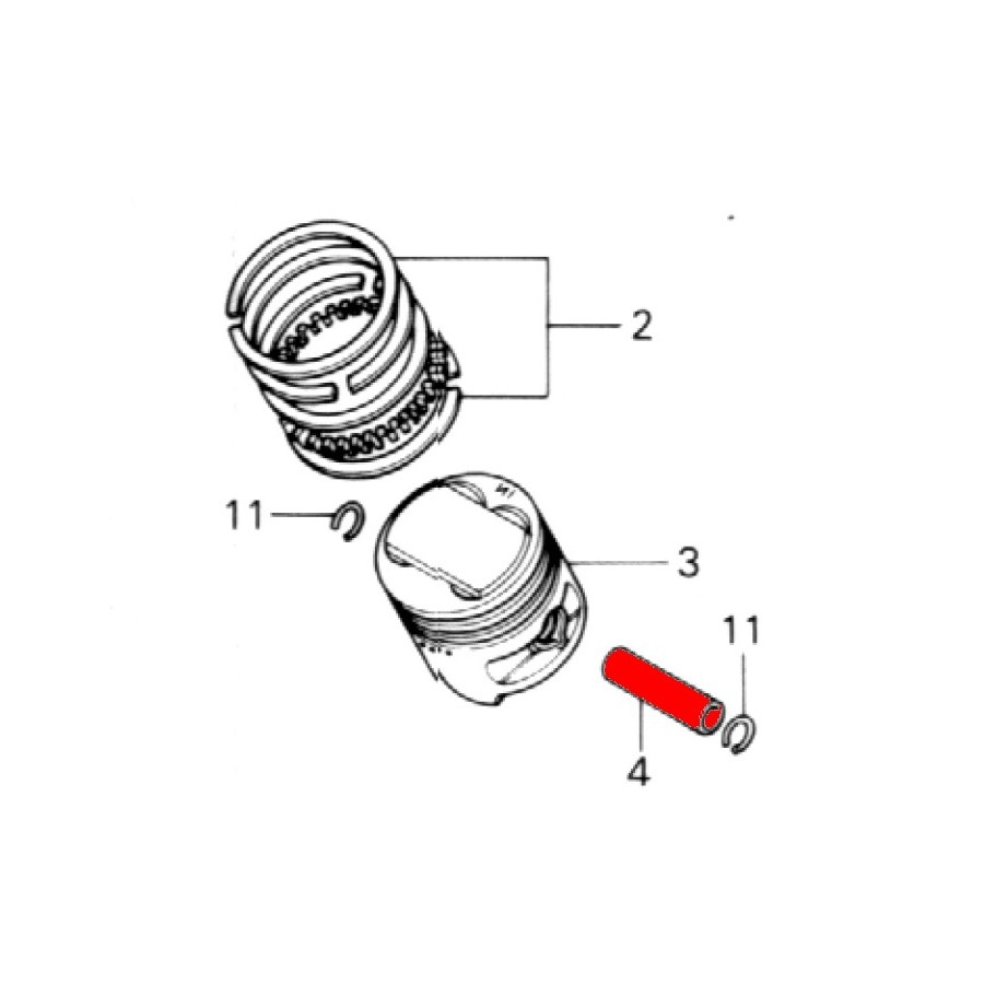 Moteur - Axe de piston