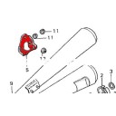 Echappement - support droit - CB500/550