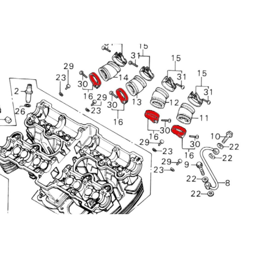 Service Moto Pieces|1979 - CBX1000 z - CB1