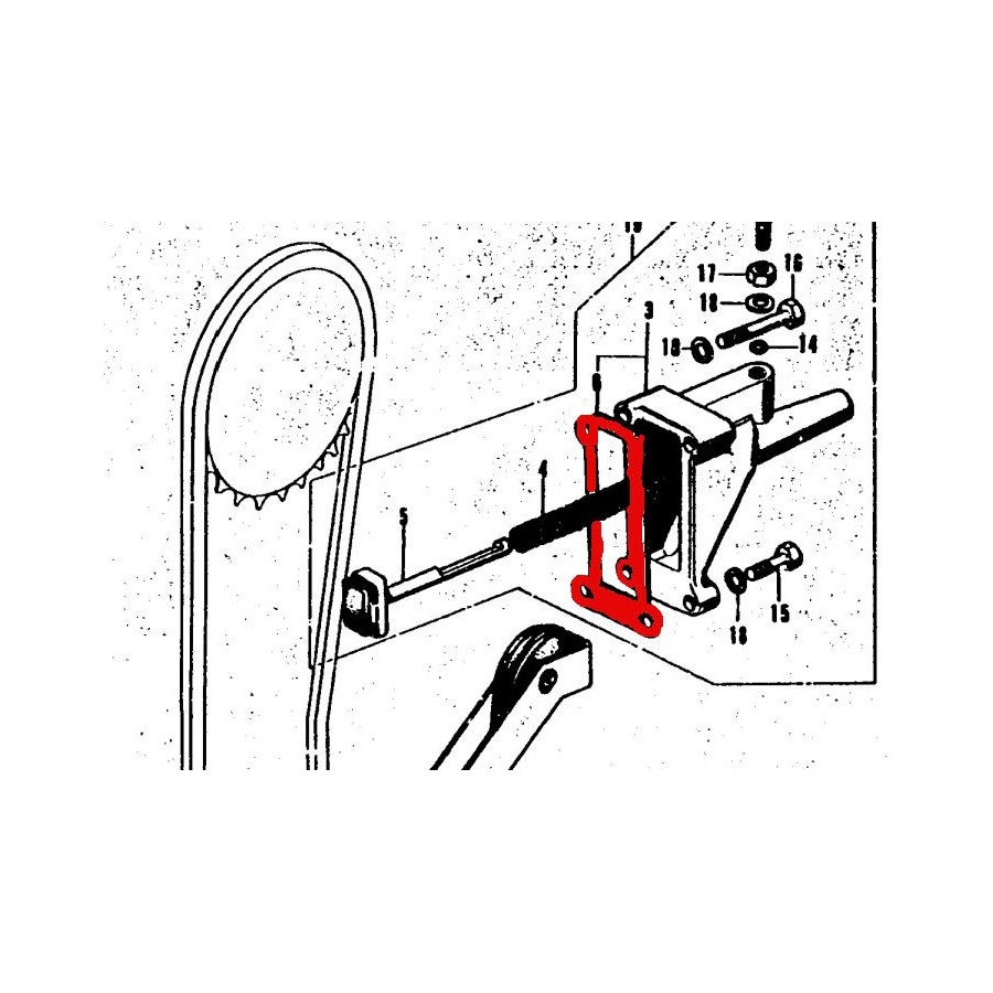 Service Moto Pieces|Echappement - Vis de Collecteur - M8 x45mm - GL1000 - GL1100 - GL1200|Vis de collecteur|3,80 €