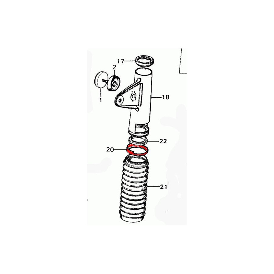 Service Moto Pieces|Echappement - silenbloc - amortisseur de bequille|bras oscillant - bequille|2,25 €