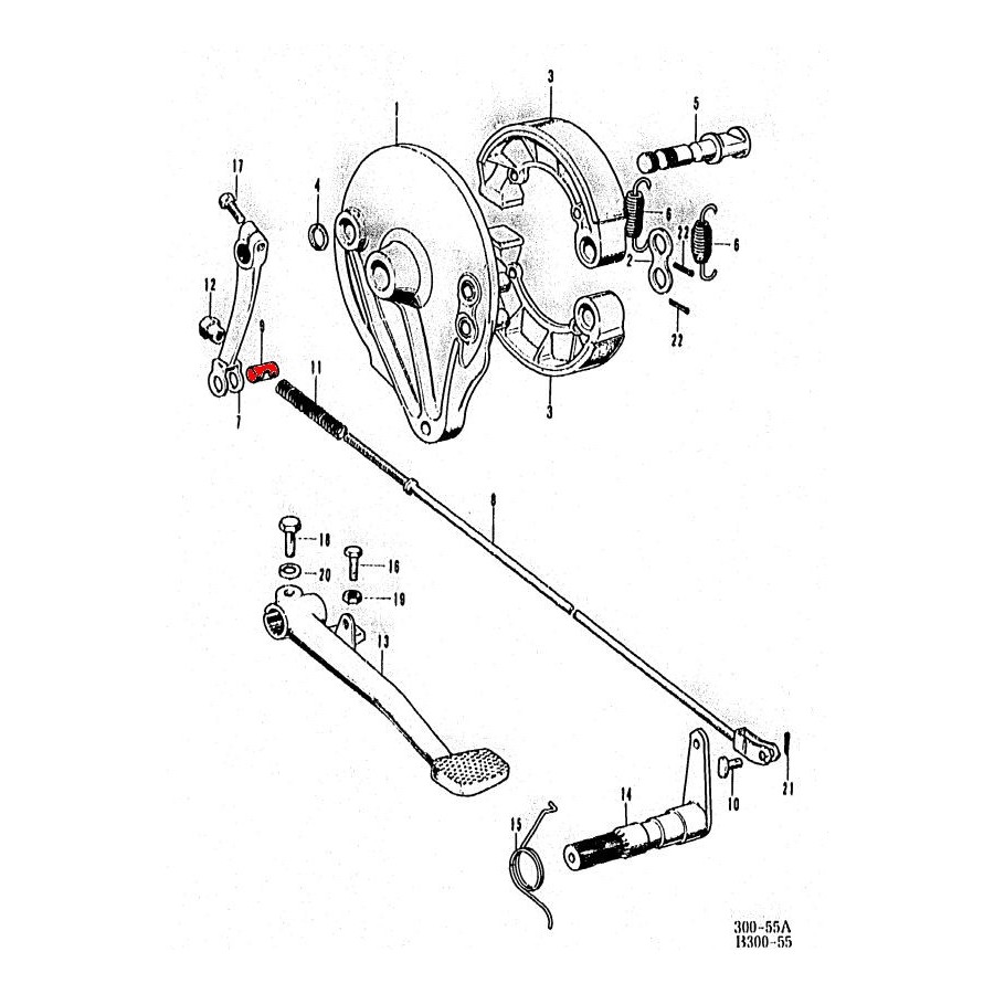 Service Moto Pieces|Frein - Etrier - arriere - Kit de reparation - GS500 - ... - TL1000|Frein Arriere|29,90 €