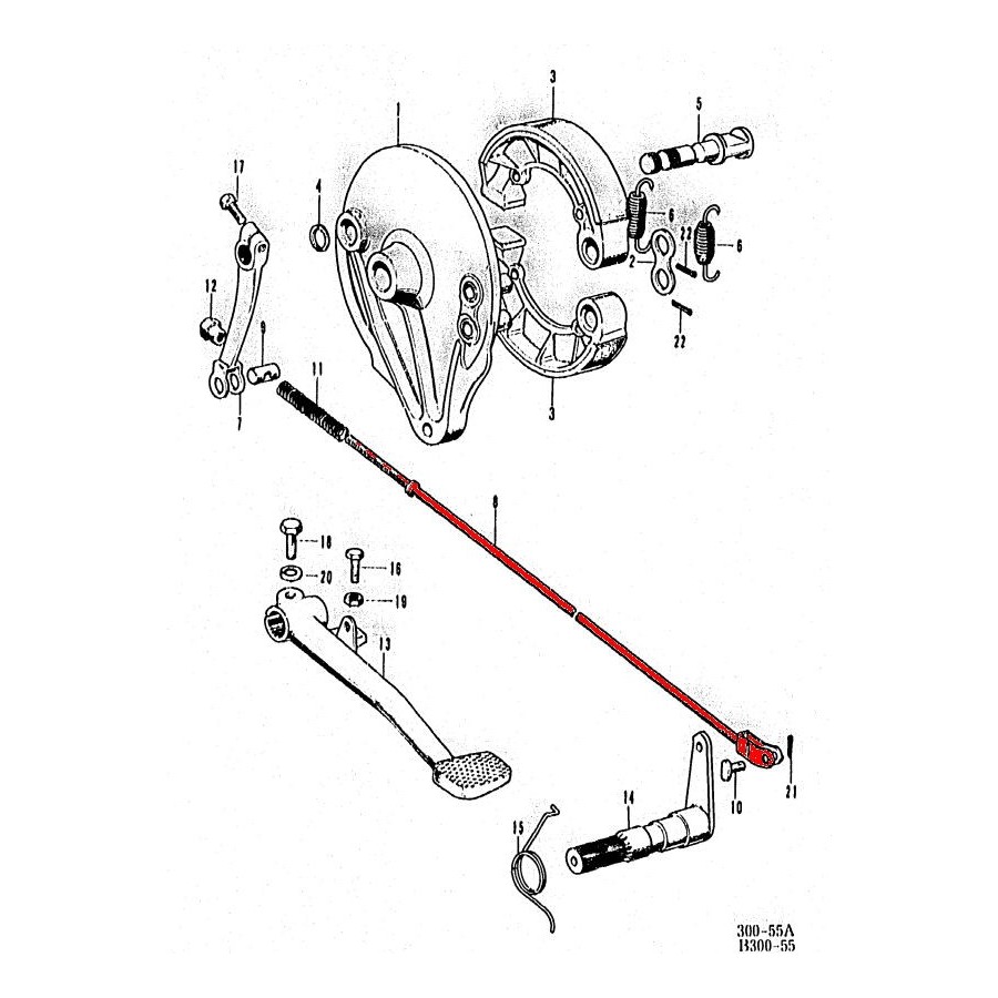 Service Moto Pieces|Frein - Etrier - arriere - Kit de reparation - GS500 - ... - TL1000|Frein Arriere|29,90 €