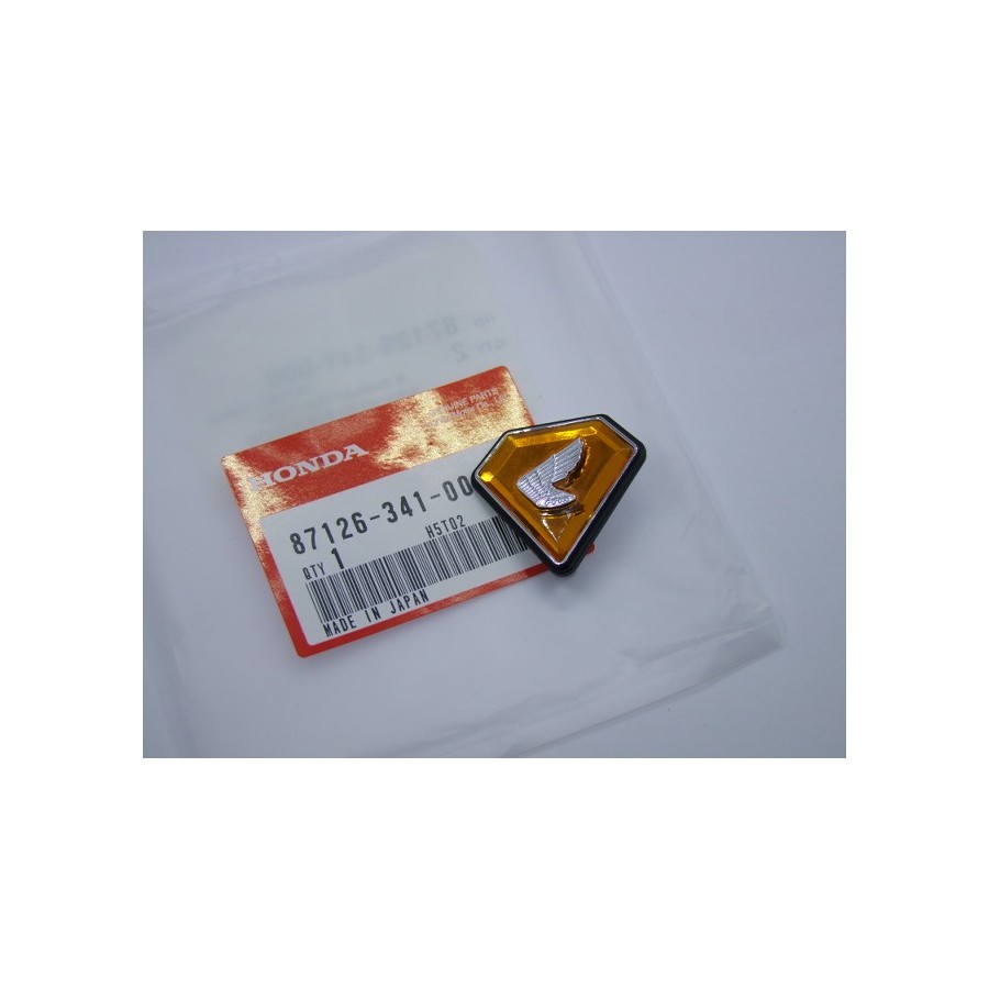Cache Lateral - Embleme Logo - Orange - Aile Gauche - Honda CB Four Cache Lateral - Embleme Logo - Orange - Aile Gauche - Honda CB Four
