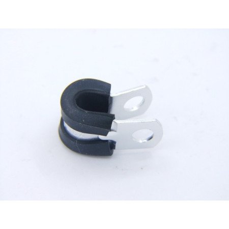 Frein - Collier de fixation durite ø 7mm - Argent