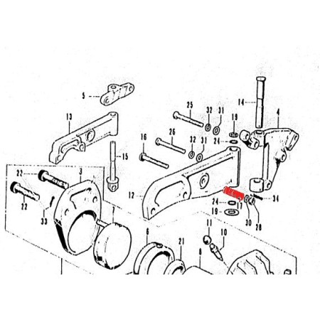 Service Moto Pieces|Frein - Etrier - Ressort de reglage - d'ajustement|Etrier Frein Avant|6,00 €