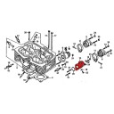 Moteur - Pipe admission - Coté moteur Gauche - CB125T