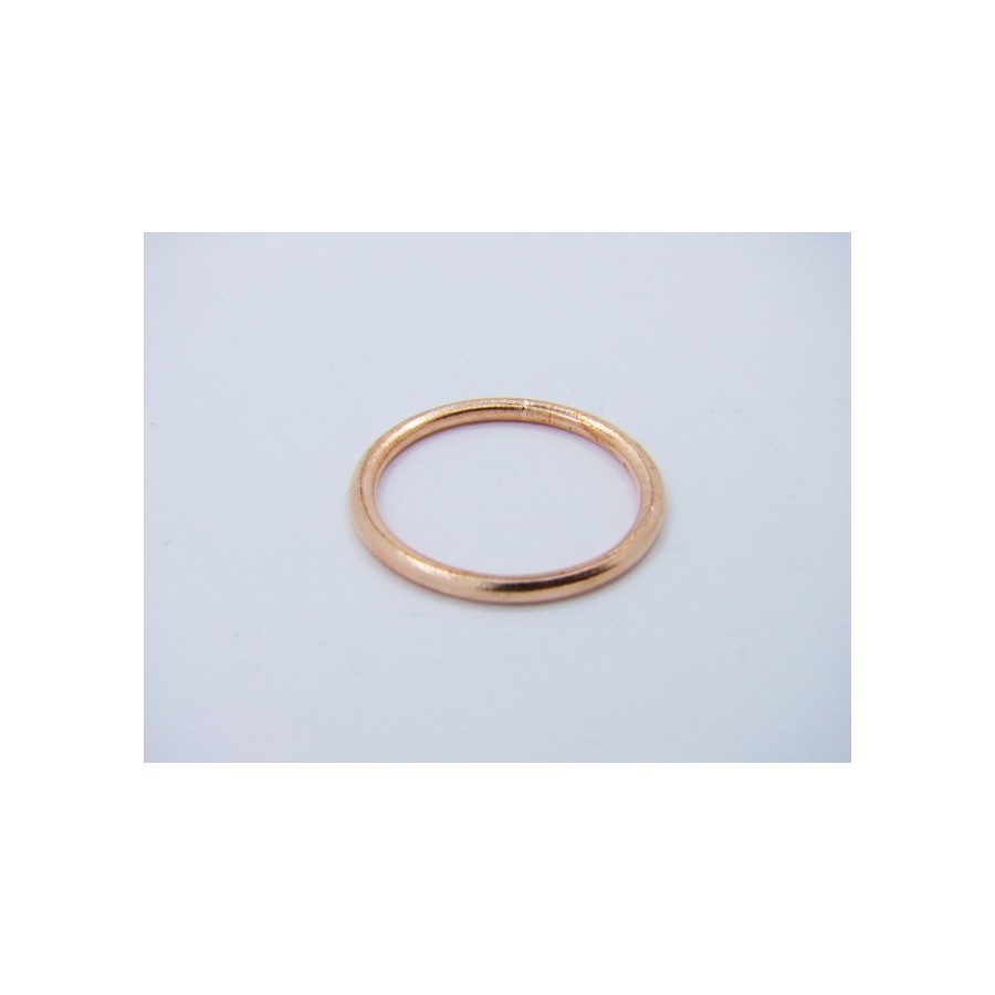 Echappement - Collecteur - joint Cuivre (x1) - 38.8x46.5x3.6mm Echappement - Collecteur - joint Cuivre (x1) - 38.8x46.5x3.6mm