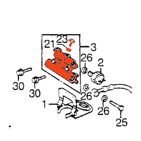 Service Moto Pieces|Frein - Repartiteur Avant - Kit reparation|Etrier Frein Avant|106,40 €